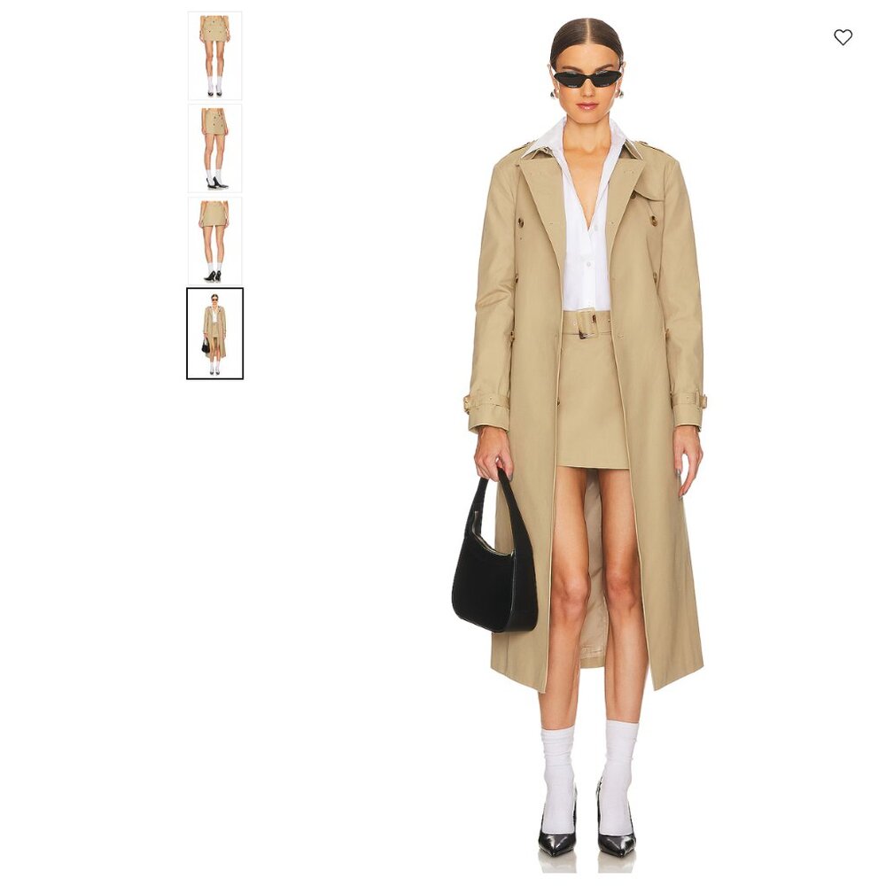 SANS FAFF Mercer Trench Skirt (S)